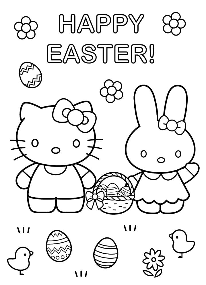 Happy Easter Hello Kitty