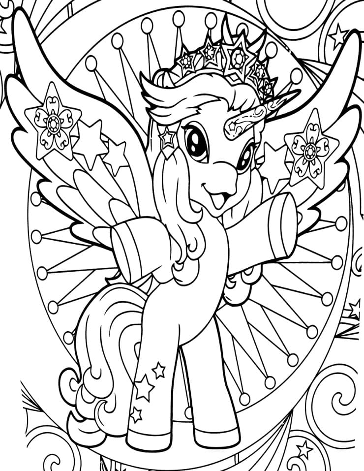 Happy Filly Funtasia Coloring Game Happy Filly Funtasia