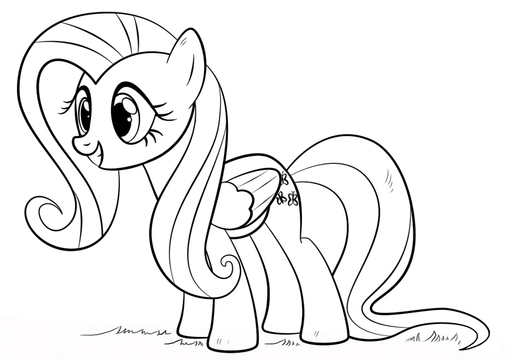 Happy Fluttershy Coloring Game Happy Fluttershy