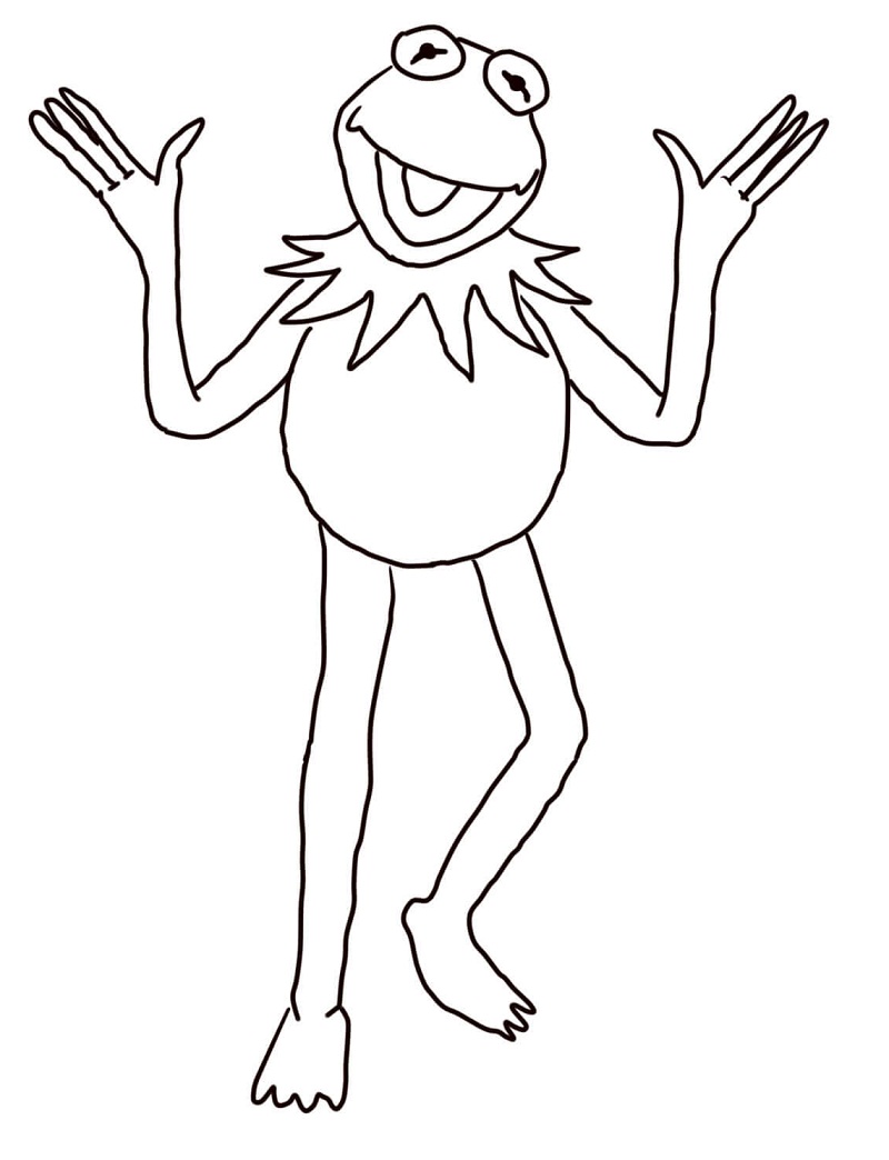 Happy Kermit the Frog