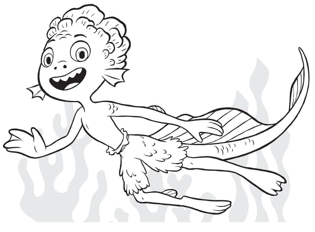 Happy Luca Coloring Game Happy Luca