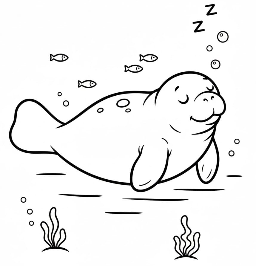 Happy Manatee