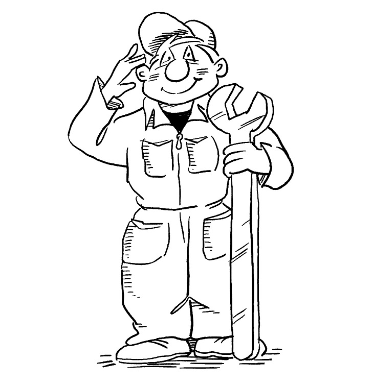 Happy Mechanic Coloring Game Happy Mechanic