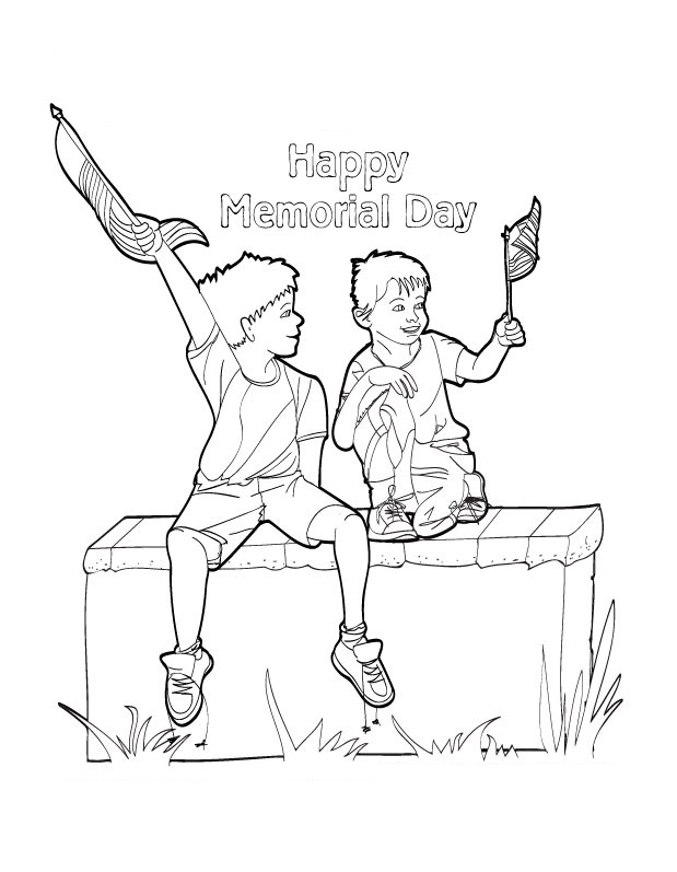 Happy Memorial Day 3 Coloring Game Happy Memorial Day 3