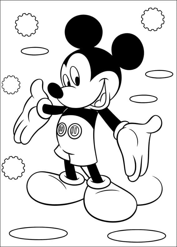 Happy Mickey Mouse