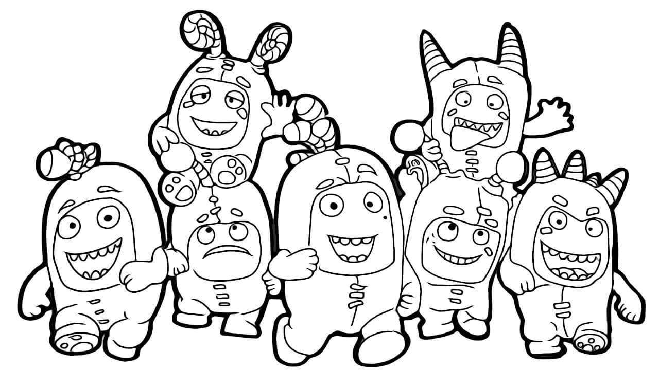 Happy Oddbods