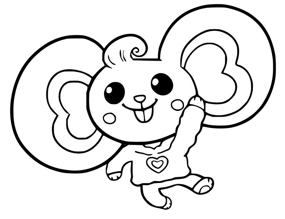 Happy Potato Mouse Coloring Game Happy Potato Mouse