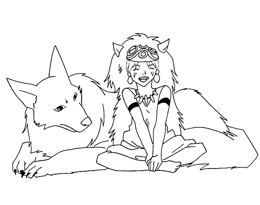 Happy Princess Mononoke