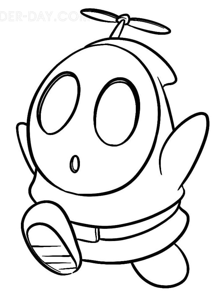 Shy Guy Mario