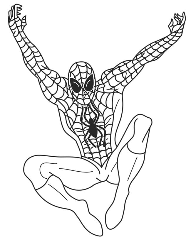Happy Spiderman Coloring Game Happy Spiderman