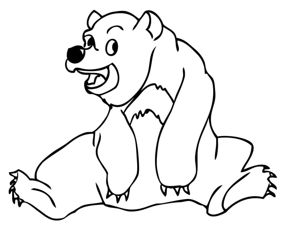 Happy Sun Bear Coloring Game Happy Sun Bear