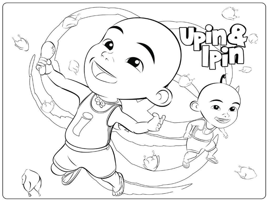 Upin And Ipin Coloring Games - ColoringGames.Net