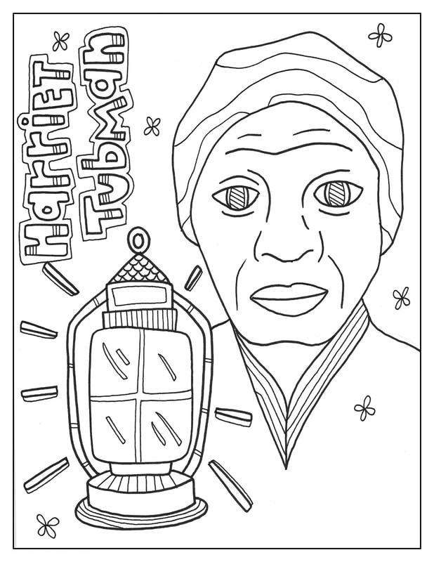 Harriet Tubman 1 Coloring Play - Harriet Tubman Coloring Page 2