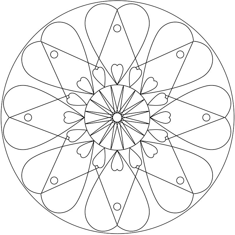 Heart Mandala 3