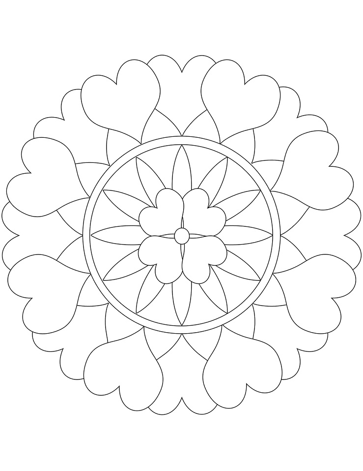 Heart Mandala 4