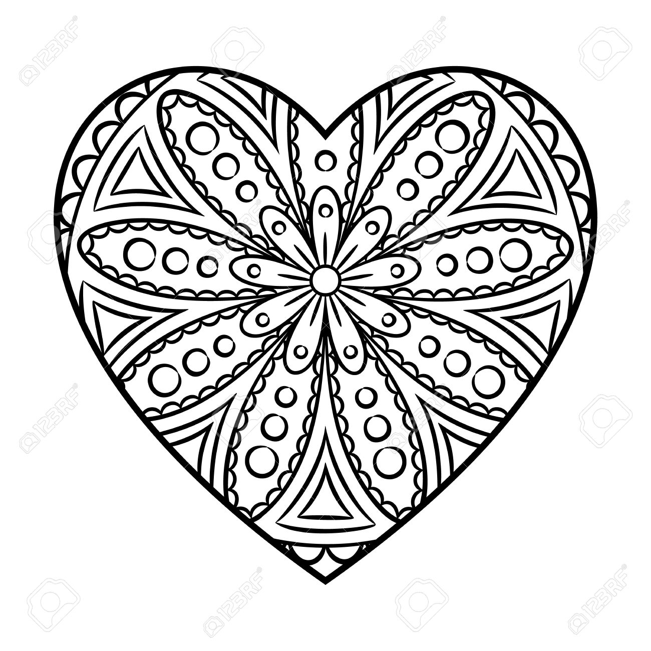 Heart Mandala