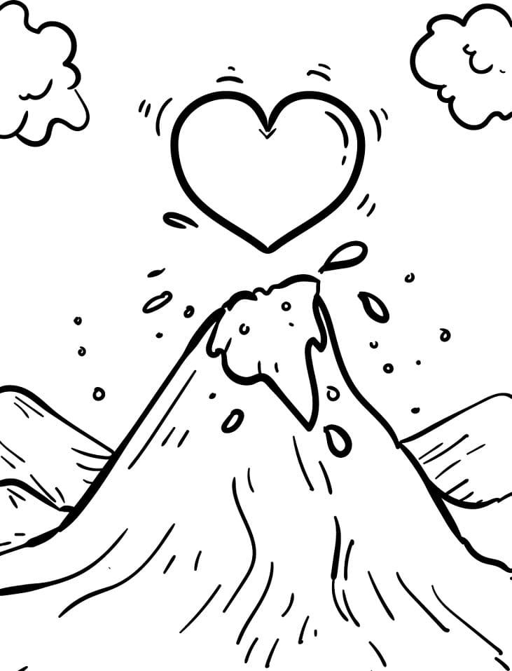 Heart and Volcano