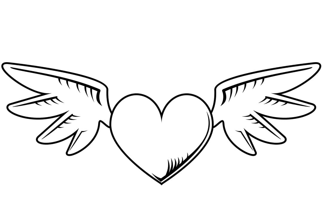 Heart with Wings