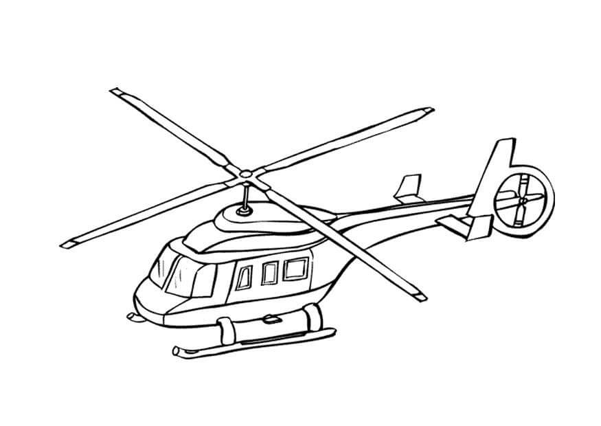 Helicopter 5 Coloring Game Helicopter 5