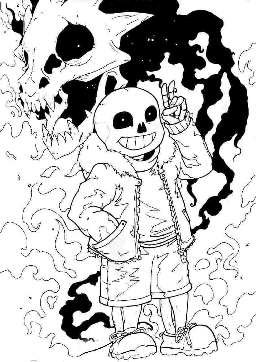 Hell Sans Coloring Game Hell Sans