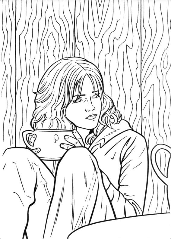 Hermione Sitting