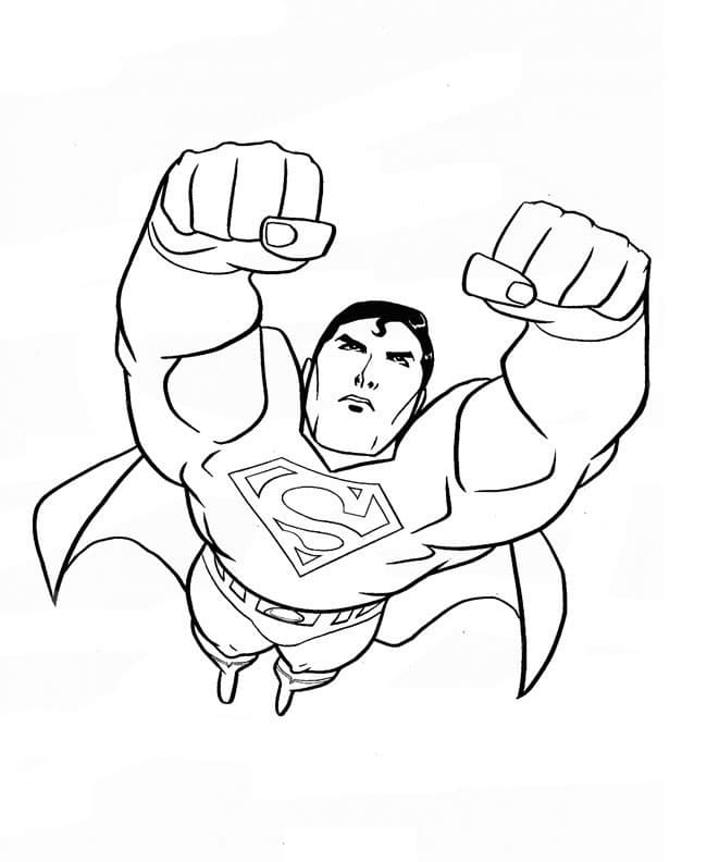 Hero Superman Coloring Game Hero Superman