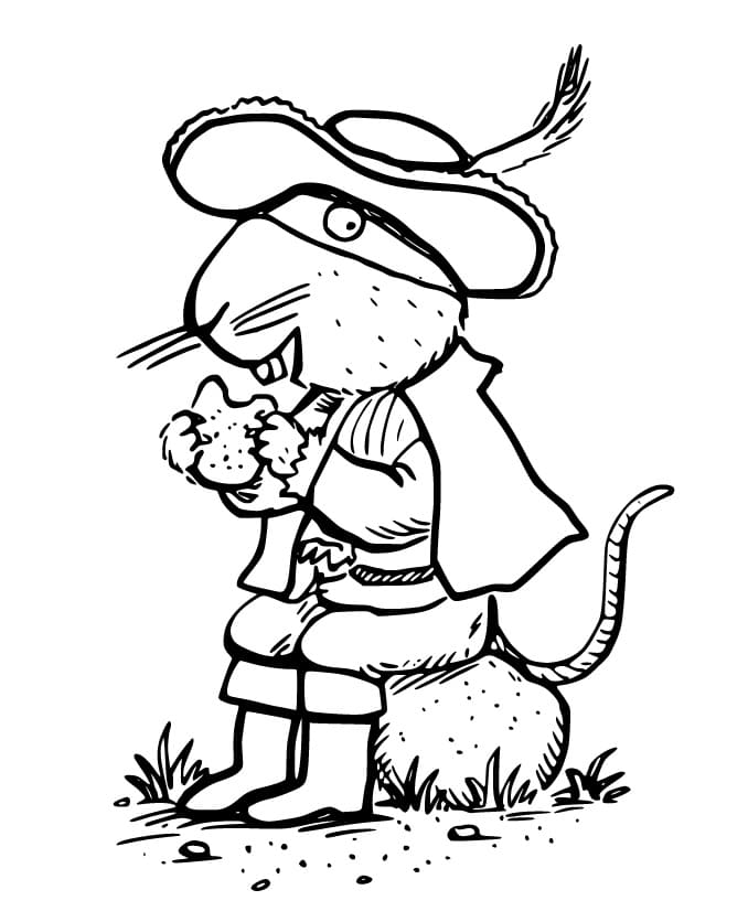 Highway Rat Eating Cookie