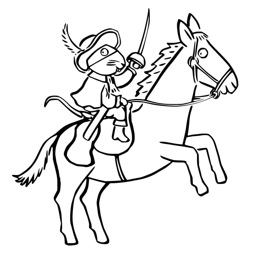 Highway Rat Riding Horse