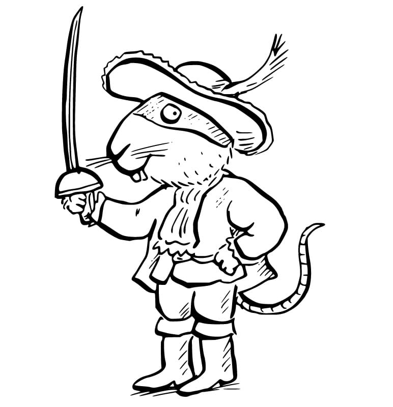 Highway Rat with Sword