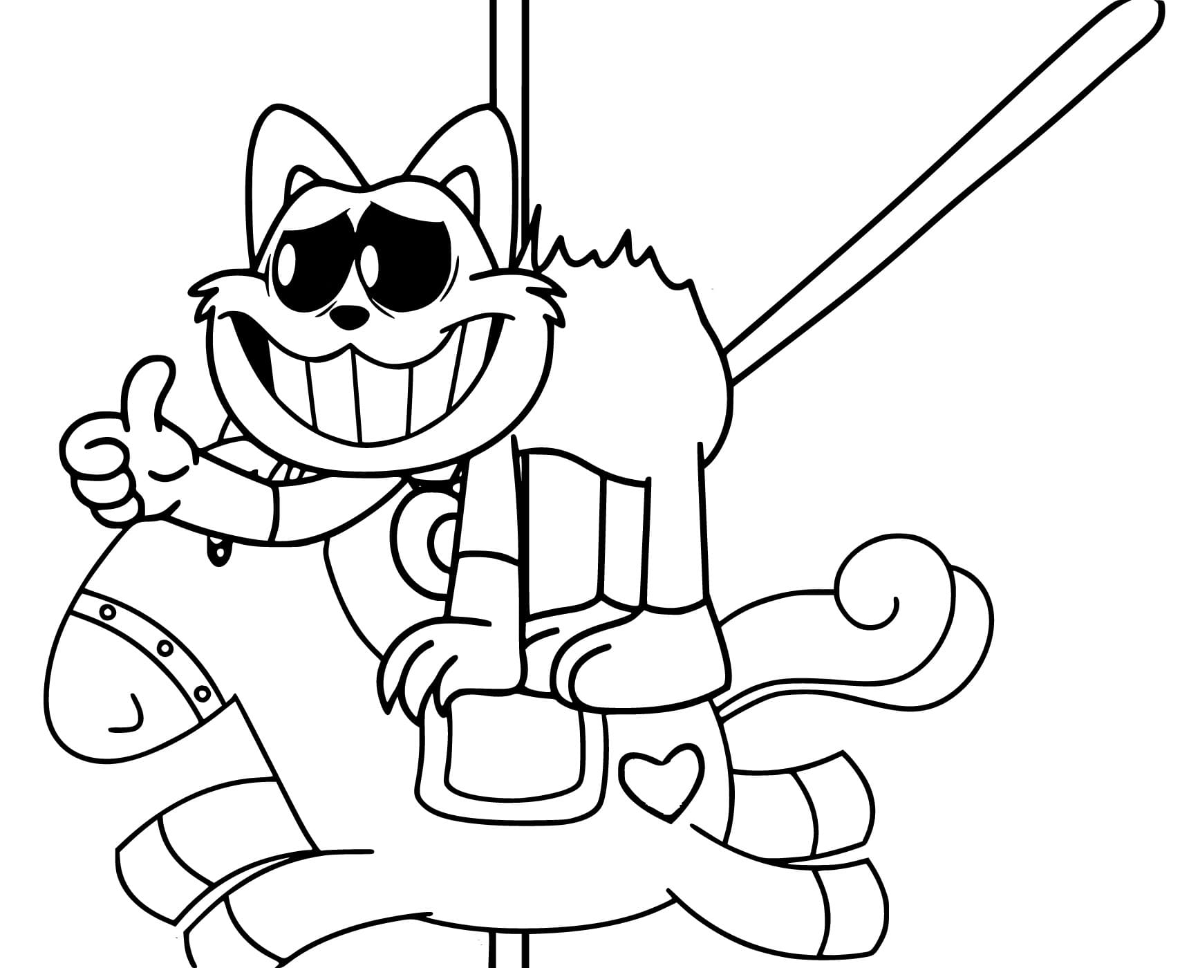 Catnap Coloring Games - ColoringGames.Net