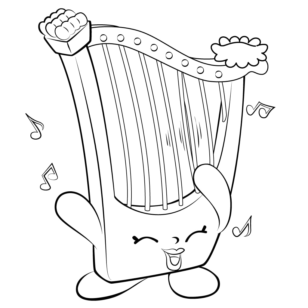 Hillary Harp Shopkin Coloring Game Hillary Harp Shopkin