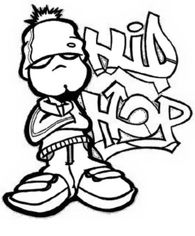 Hip Hop Dancer 1 Coloring Game Hip Hop Dancer 1