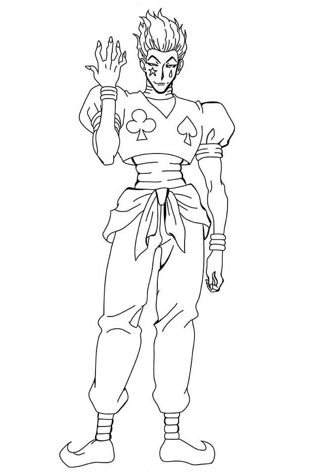Hunter X Hunter Coloring Sheets Coloring Pages