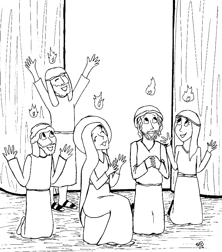 Holy Spirit at Pentecost