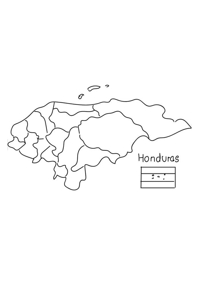 Honduras Map