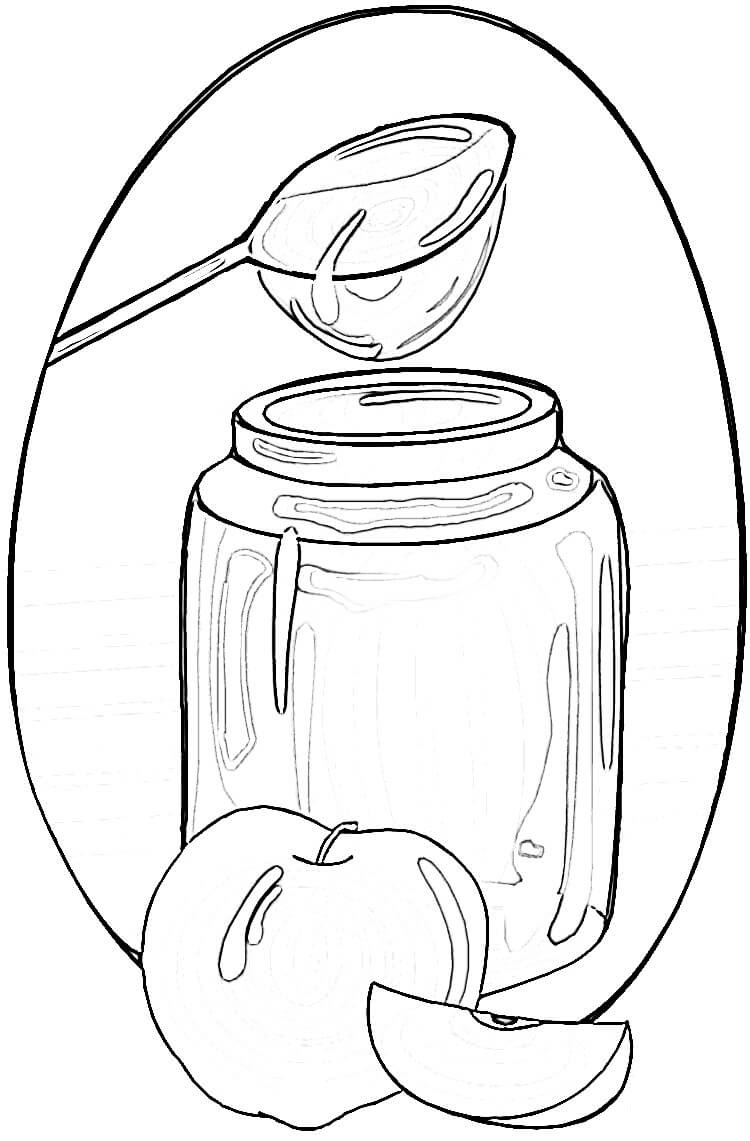 Honey And Apples Coloring Game Honey And Apples