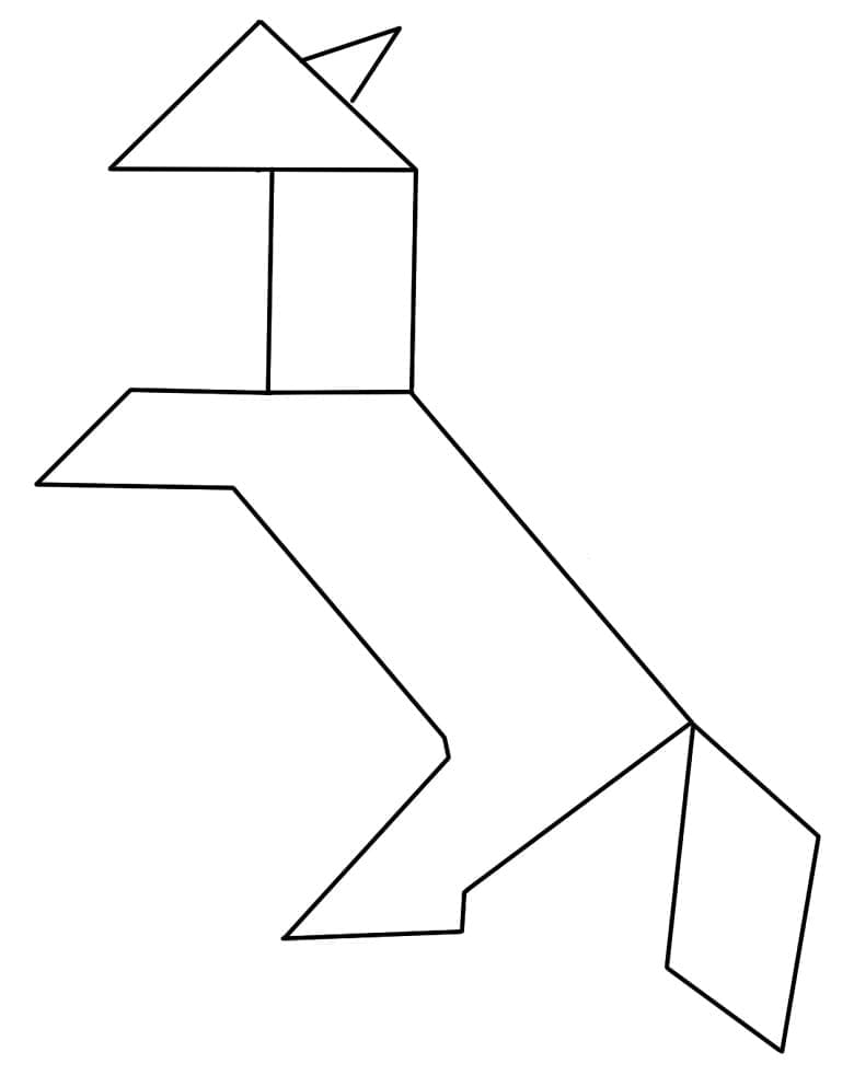 Horse Tangram