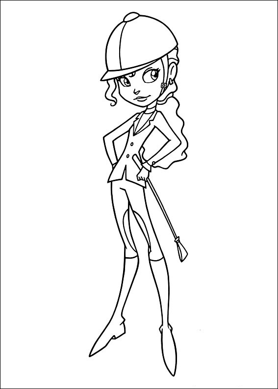 Horseland 11 Coloring Game Horseland 11