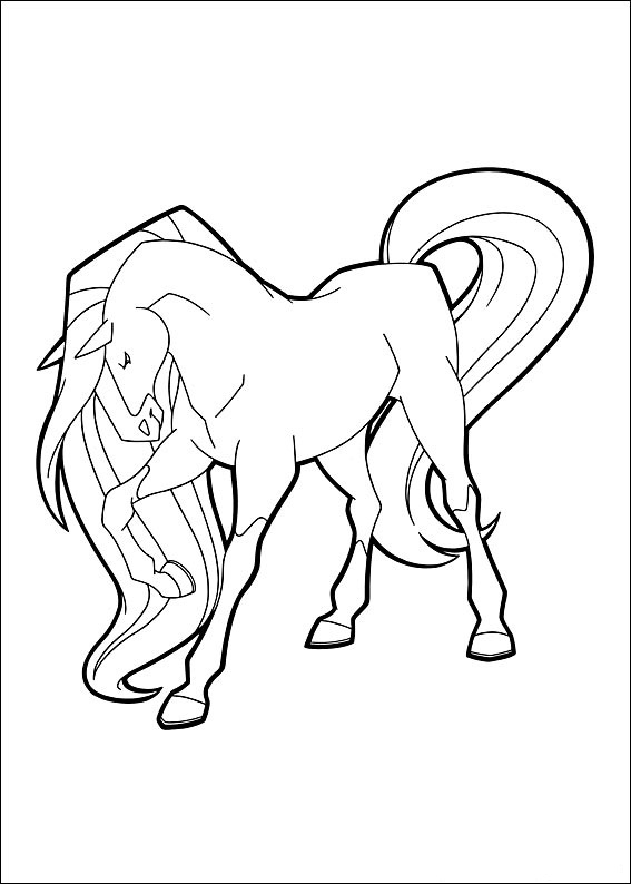 Horseland 4 Coloring Game Horseland 4