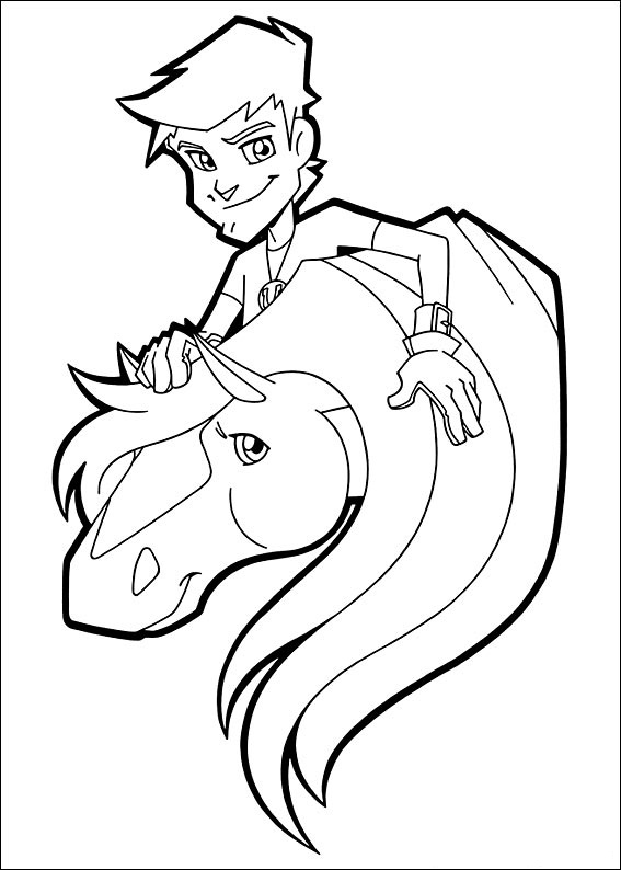 Horseland 8 Coloring Game Horseland 8