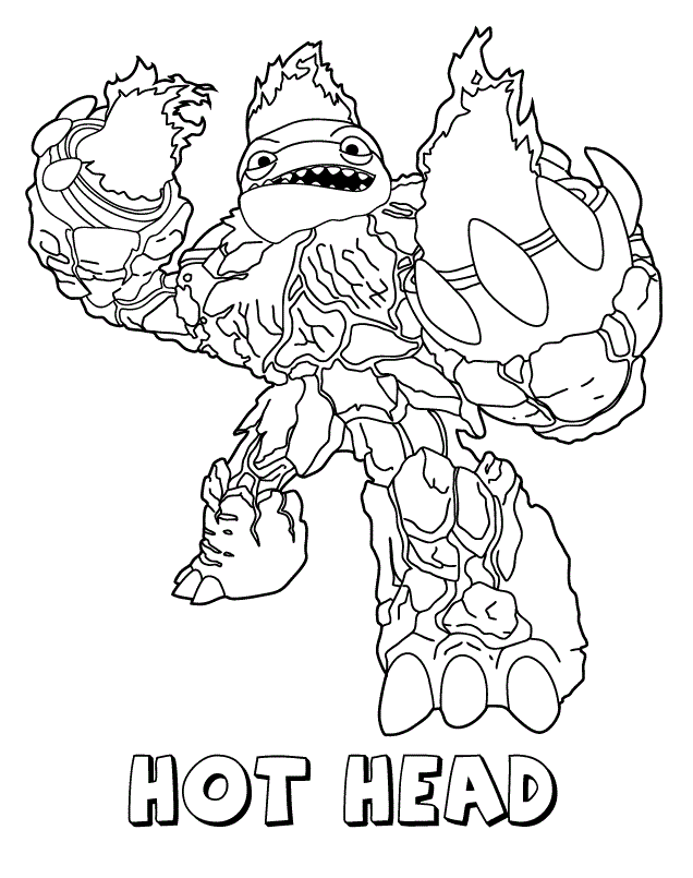 Hot Head in Skylander Giants