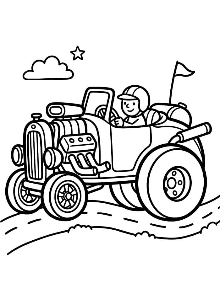 Hot Rod on Road
