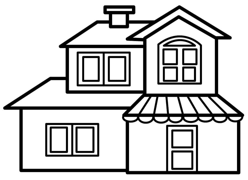 House 2 Coloring Game House 2