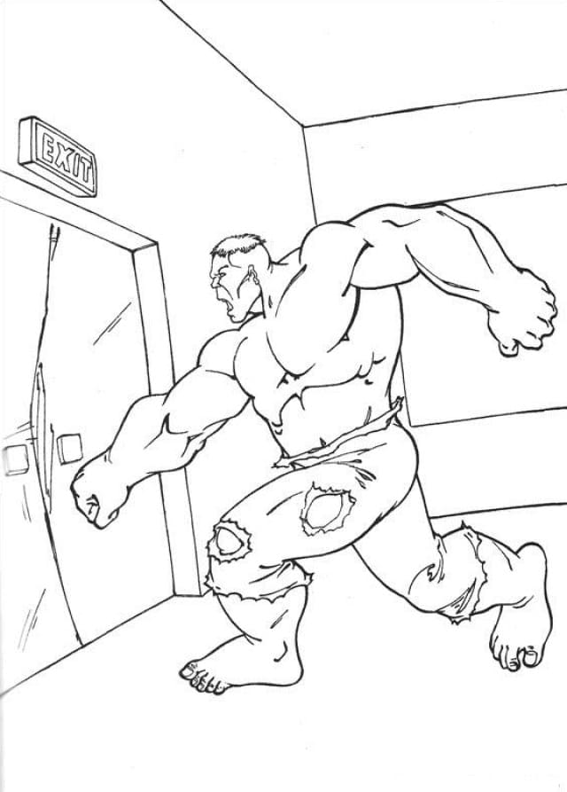 Hulk Punching Elevator Coloring Game Hulk Punching Elevator