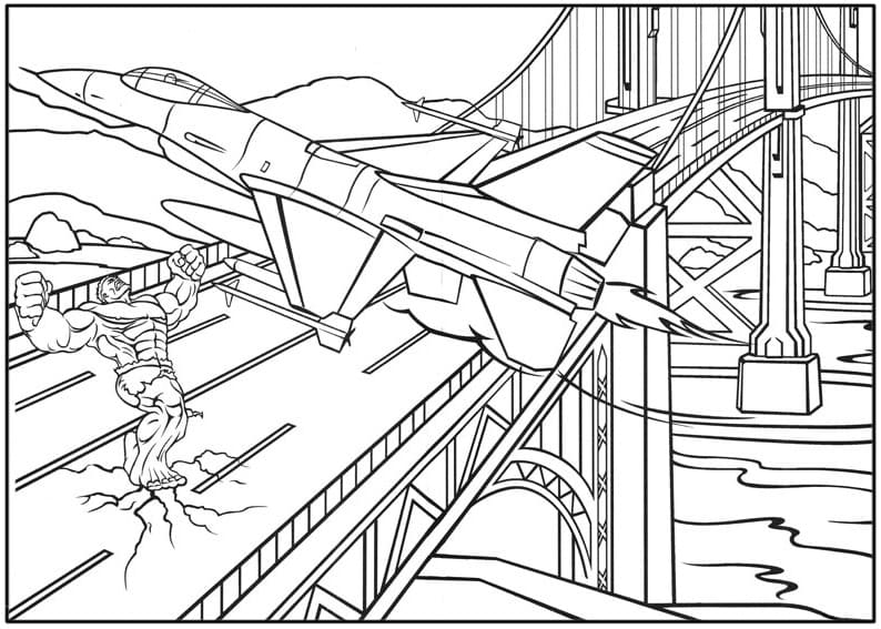 Hulk and Jet Coloring Game Hulk and Jet