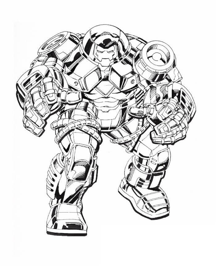 Hulkbuster Cartoon