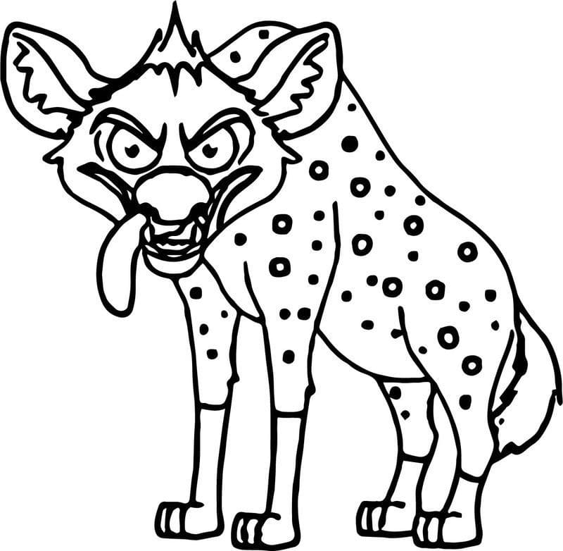 Hyena 2 Coloring Game Hyena 2