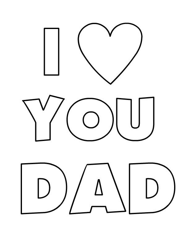 I Love You Dad