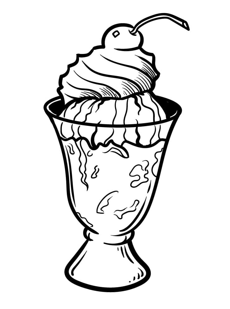 Ice Cream Glass