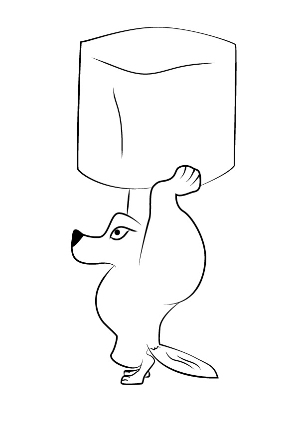 Ice Wolf Undertale Coloring Game Ice Wolf Undertale